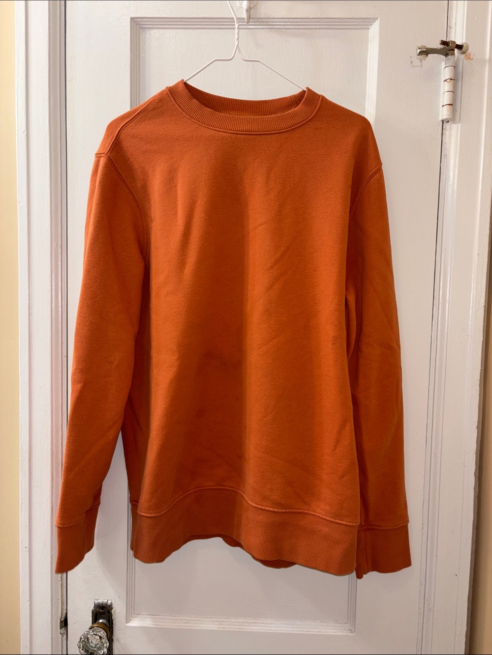Goodfellow & Co Orange Crewneck Sweatshirt